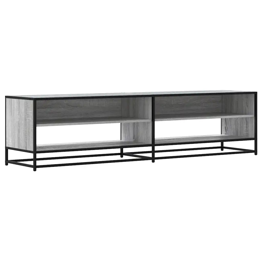 Mobile Porta TV Grigio Sonoma 180,5x40x46 cm in Truciolato 3300803