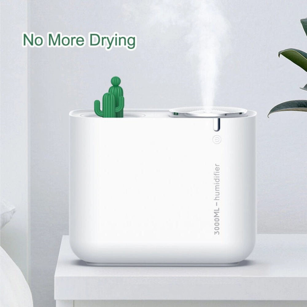 Trade Shop - Umidificatore Diffusore Aromi Ad Ultrasuoni Aromaterapia Con Luce Notturna M202 -