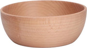 Saladiera in Legno di Betulla - Rond - Accessorio Cucina - Adatto per Insalate Frutta Dips Snacks Riso Pasta Cereali - Kom in Legno di Betulla Ronde.