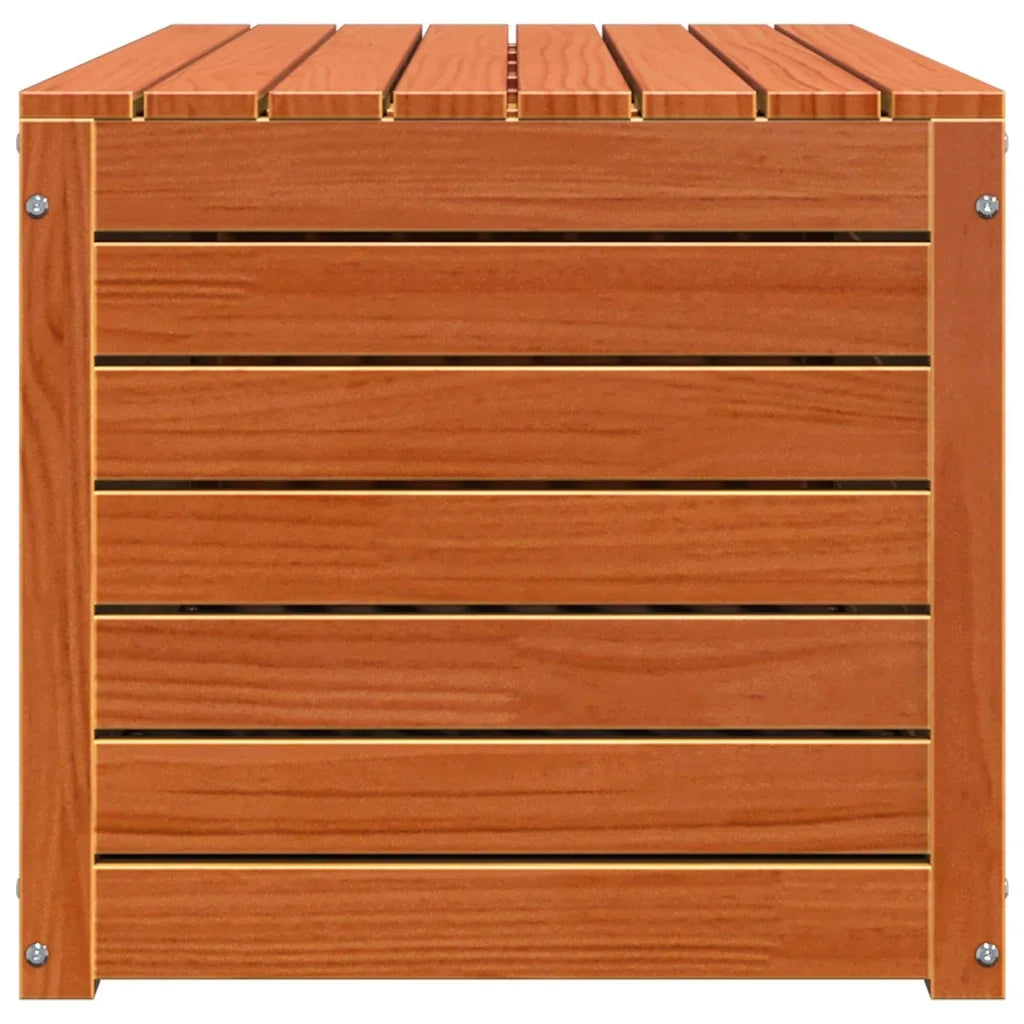 Scatola di Stoccaggio Marrone cerato 101 x 50,5 x 46,5 cm
