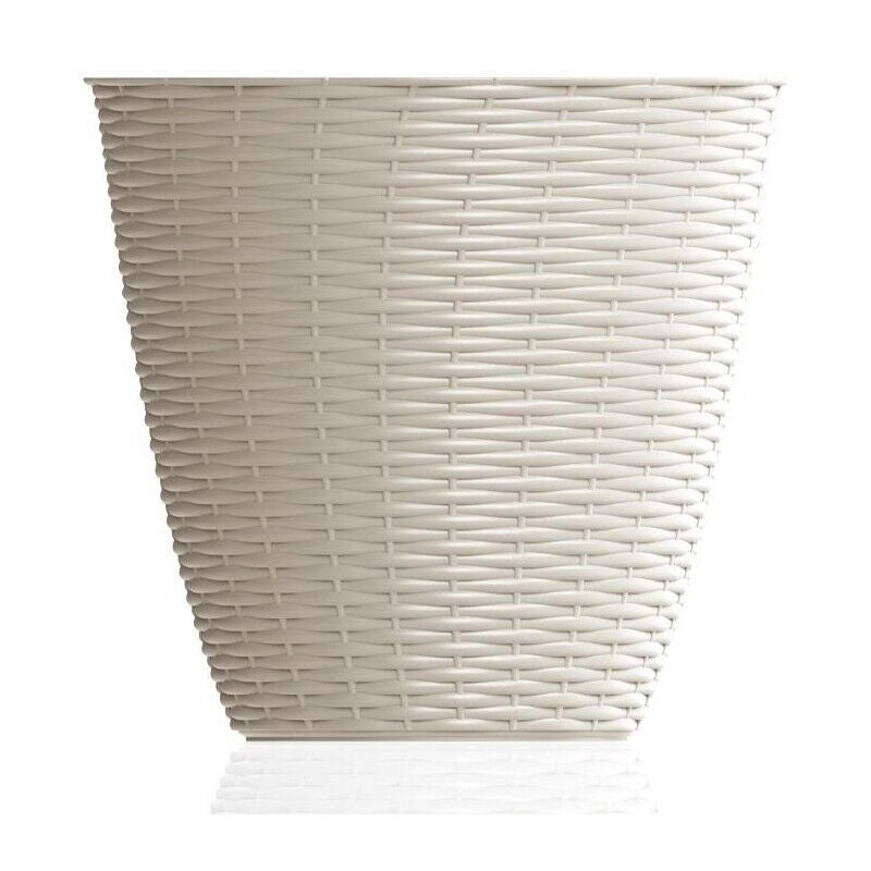 PORTAVASO PAGLIA D14XH13 CM IN COLORAZIONE PANNA 1,2 LT
