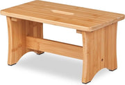 Scala a Bambù con Manico - Scala per Bambini - Naturale - HxBxD: 205 x 40 x 22 cm