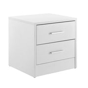 Comodino comodino 2 cassetti bianco 03_0004198