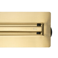 Scarico Lineare Rea Neox Slim Pro Brush Gold 90