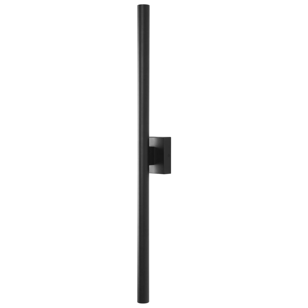 Applique LED da Esterno in Metallo Nero Stile Tradizionale per Ingresso e Portico