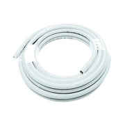Tubo flessibile inox uniroll da 20 mt. 1" per acqua ricoperto bianco