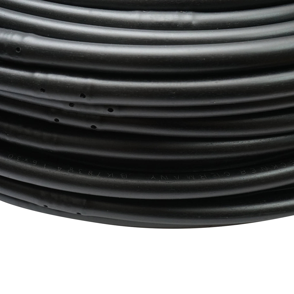 TUBO ALA GOCCIOLANTE per acqua, rotolo 100M 2L/H, D16mm, passo 30cm Breckner Germany
