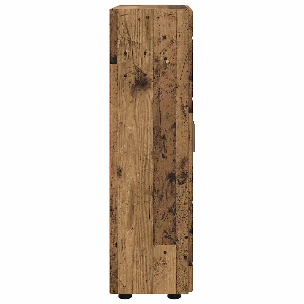 Credenza con porta FLORIN Legno vecchio 55,5 x 29 x 100 cm