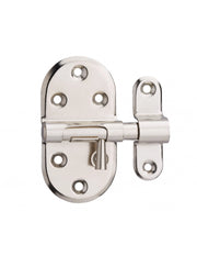 Chiusura a chiavistello per porta,  acciaio,  Ø 9mm, nichelato - THIRARD