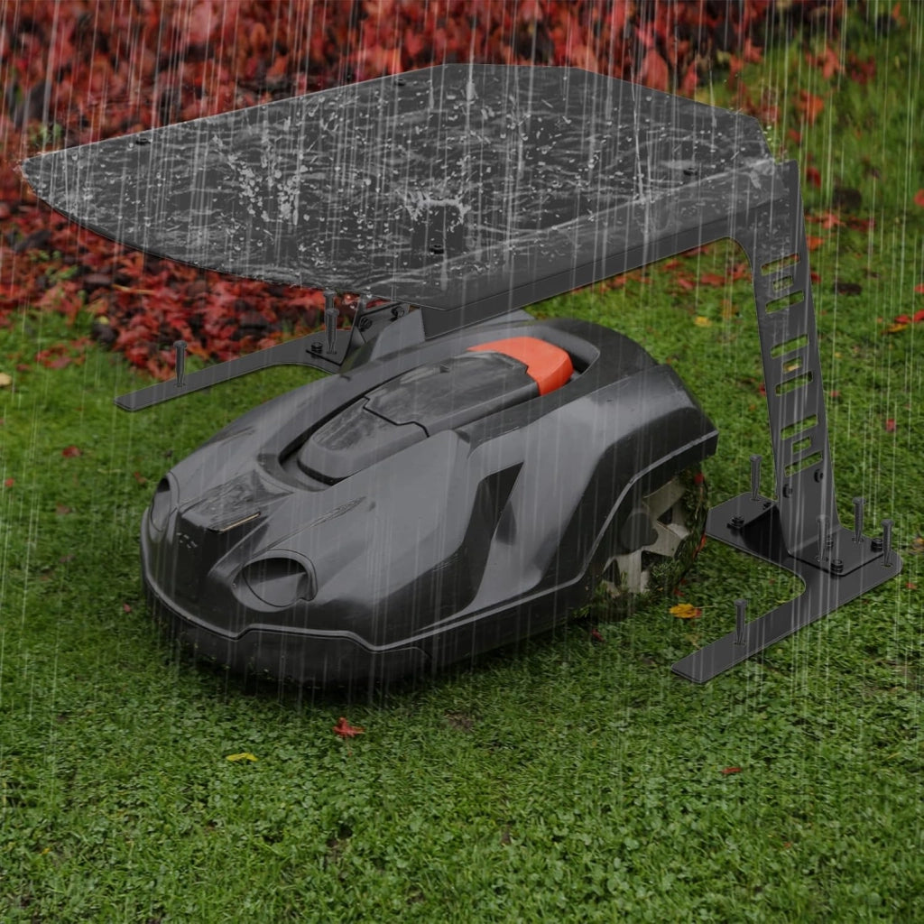 Tettoia di protezione per tosaerba, robot tosaerba, robot, tosaerba, 77 x 94 x 36 cm