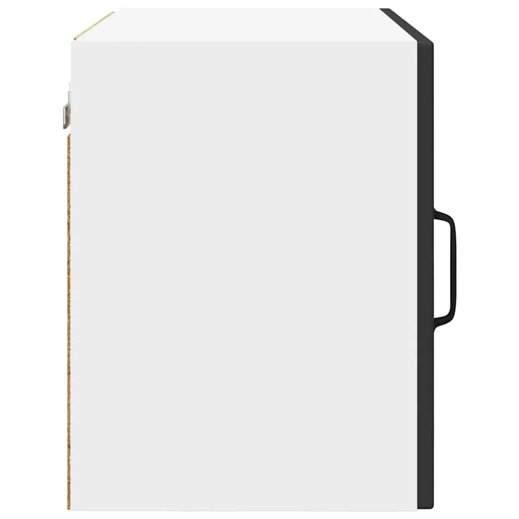 Set di 2 pensili da cucina moderni e pratici 50 x 31 x 40 cm in legno composito nero 02_0054244