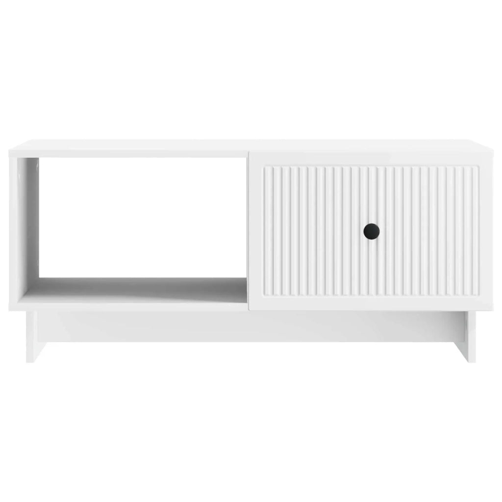 Tavolino da salotto Bianco 90 x 50 x 40 cm Legno ingegnerizzato 894035