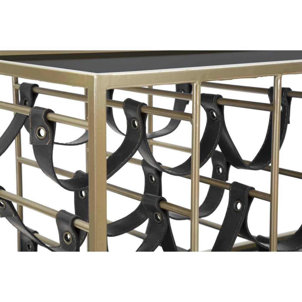Carrello VKH5, Nero, Metallo, 79x39,5x82 cm