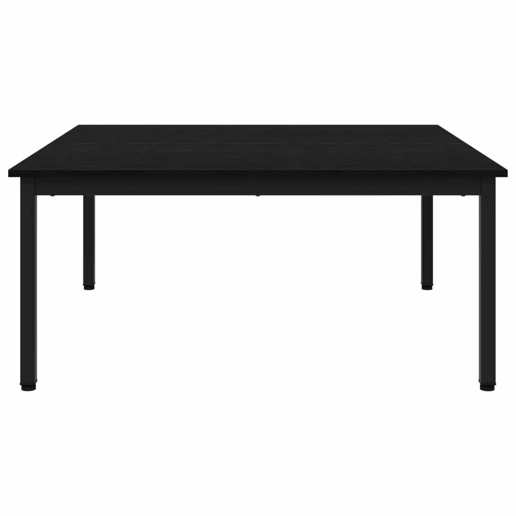 Tavolino da salotto Rovere Nero 100 x 100 x 45 cm 892584