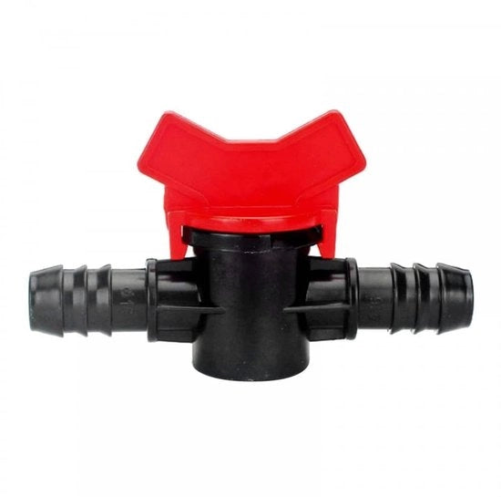 Regolatore di flusso per acquario - Regolazione della corrente d'acqua - Valvola per 12/16 mm - Materiale in plastica - Sostenibile - Installazione semplice - Valvola di scarico d'acqua