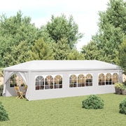 Tenda per Feste-Tenda Gazebo 3x9 m Bianca