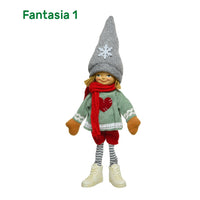 BAMBINI TESSUTO 25CM BIANCHI