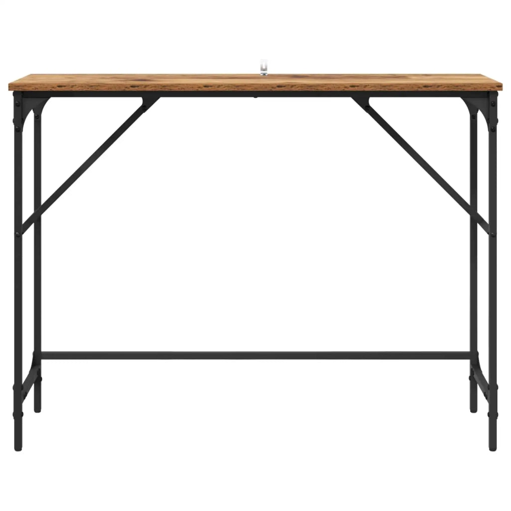 Tavolo consolle Legno vecchio 100 x 32 x 75 cm 882205