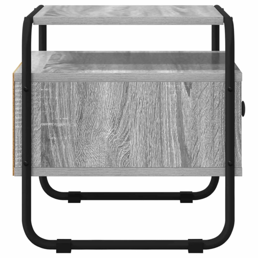 Armadio da Notte Sonoma grigio 40 x 39,5 x 40 cm 8007677