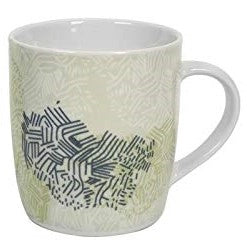 GIAPPOLINE TAZZA MUG 350 CC TOKIO IN CERAMICA PER COLAZIONE CON MANICO