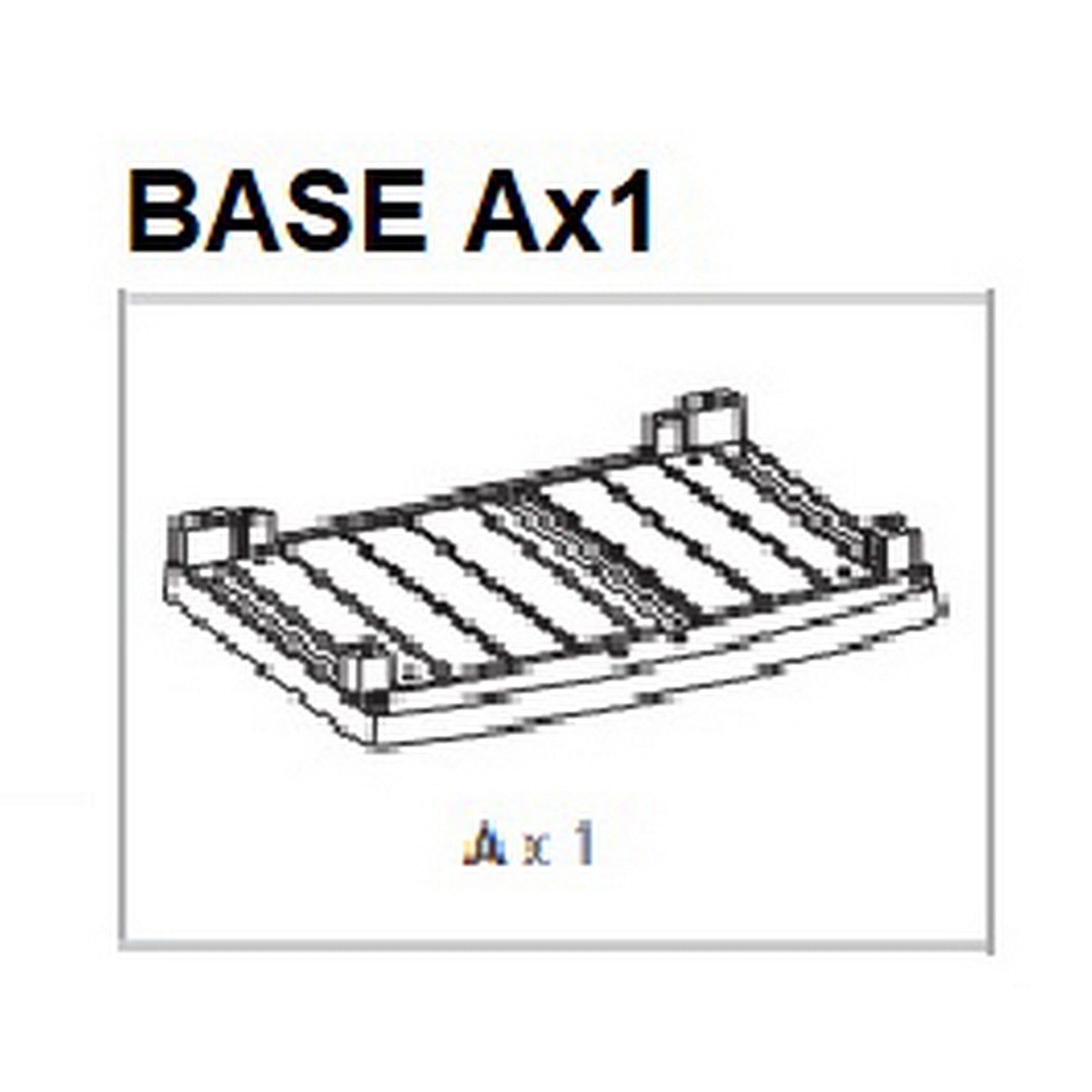 base ax1 per armadio keter top rattan brown cod:ferx.603119