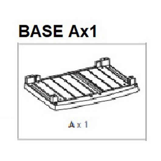 base ax1 per armadio keter top rattan brown cod:ferx.603119