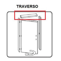 traverso battente per porta mod.microtec frassino bianco cm.210x90 cod:ferx.603196