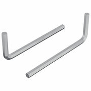 Chiave Esagonale 2 pz Argento 22 x 66 mm Acciaio CFW4622331