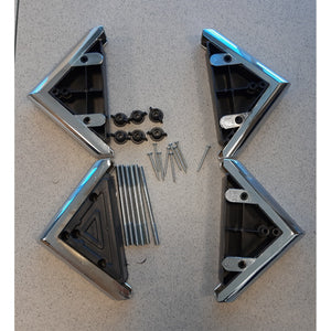 kit piedi per divano prontoletto mod.alba 3 posti cod:ferx.603212