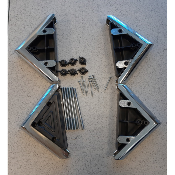 kit piedi per divano prontoletto mod.alba 3 posti cod:ferx.603212