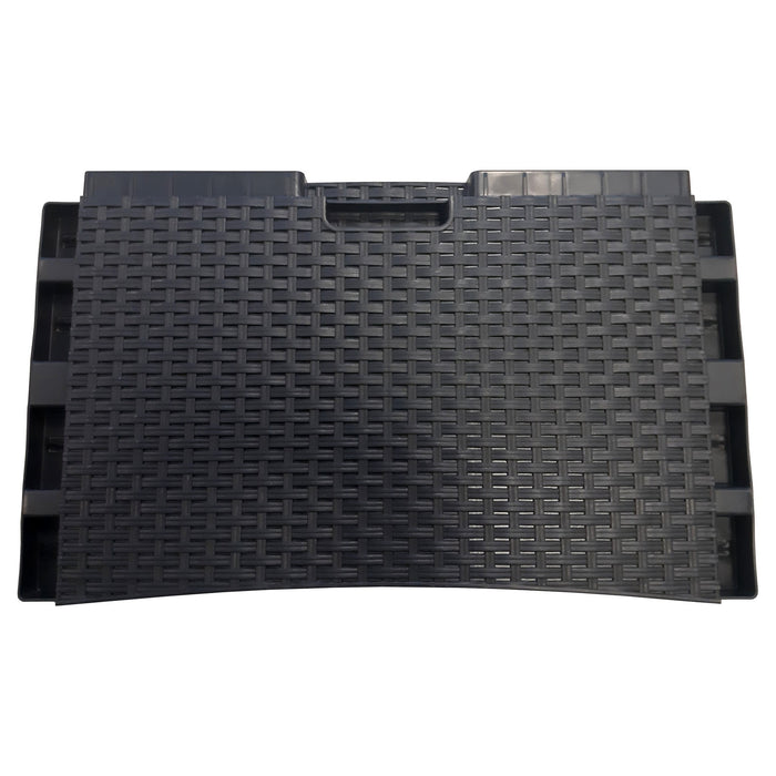 fianco a tavolino per salotto resina nebraska 2 antracite cod:ferx.603270