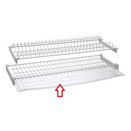 vaschetta per kit colapiatti cromato standard cm.86 cod:ferx.603276