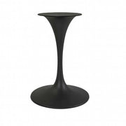 Base Tavolo Acciaio Percy Antracite Tondo Cm ø50h73,5