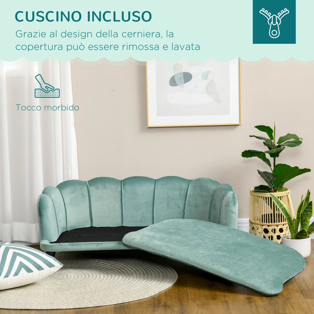 Divano per Cani Medio-Grande Sfoderabile Lavabile ¨C zephmum ¨C Grigio