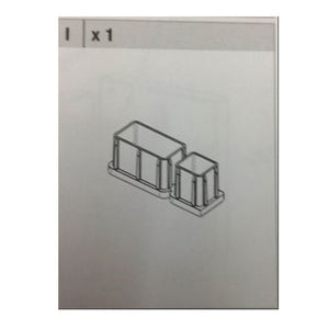 piedino i per salotto resina 4pz.con cuscino nebraska 2 marron cod:ferx.603361