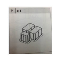 piedino p per salotto resina 4pz.con cuscino nebraska 2 marron cod:ferx.603365