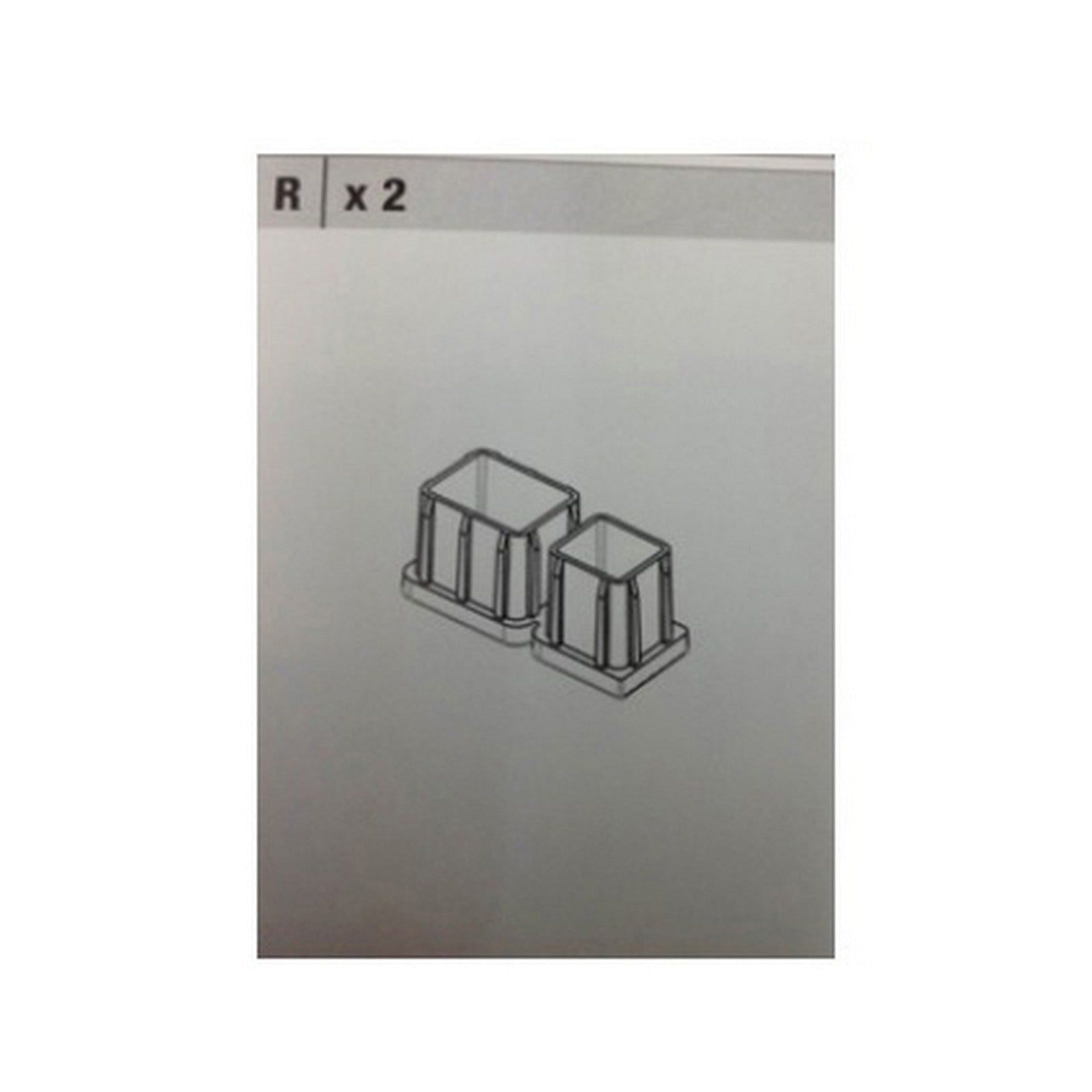 piedino r per salotto resina 4pz.con cuscino nebraska 2 marron cod:ferx.603366
