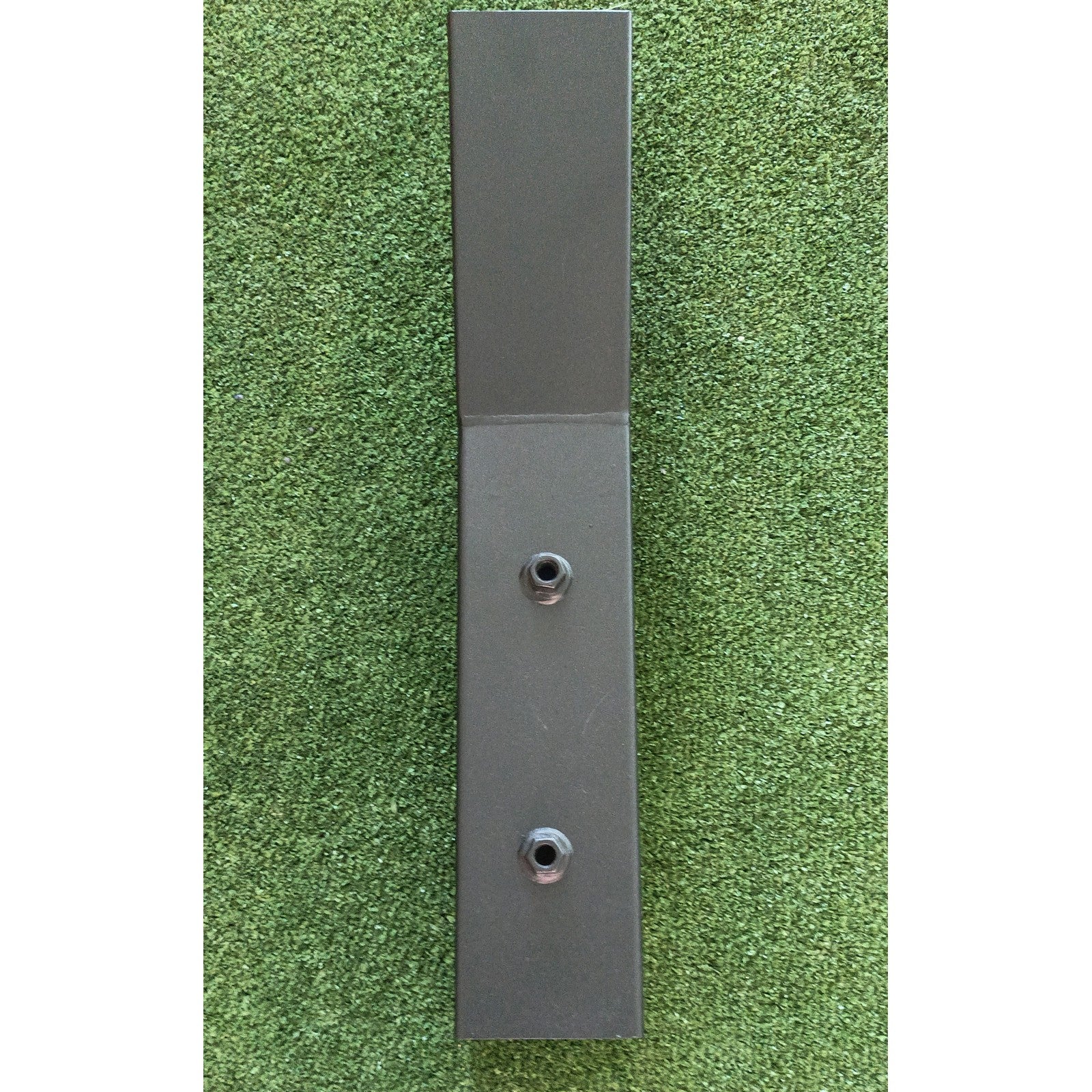 supporto palo verticale per ombrellone decorato palo alluminio nero 93x93 3x4 cm cod:ferx.603370