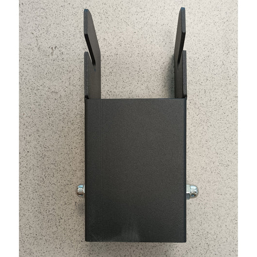 supporto superiore ombrellone decorato palo alluminio nero 93x93 3x4 cm cod:ferx.603371