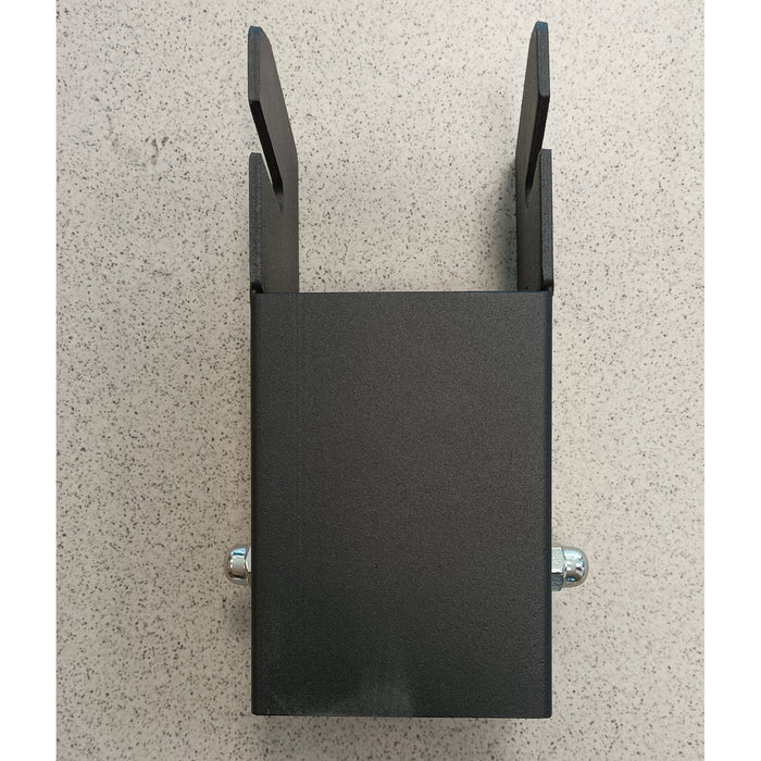 supporto superiore ombrellone decorato palo alluminio nero 93x93 3x4 cm cod:ferx.603371