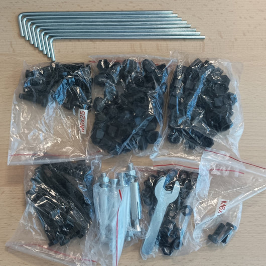 viti montaggio per veranda in acciaio mt3x2,5 beige shg-013-1 cod:ferx.603380