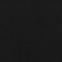 Testiera ad Orecchio Nera 103x16x78/88 cm in Tessuto