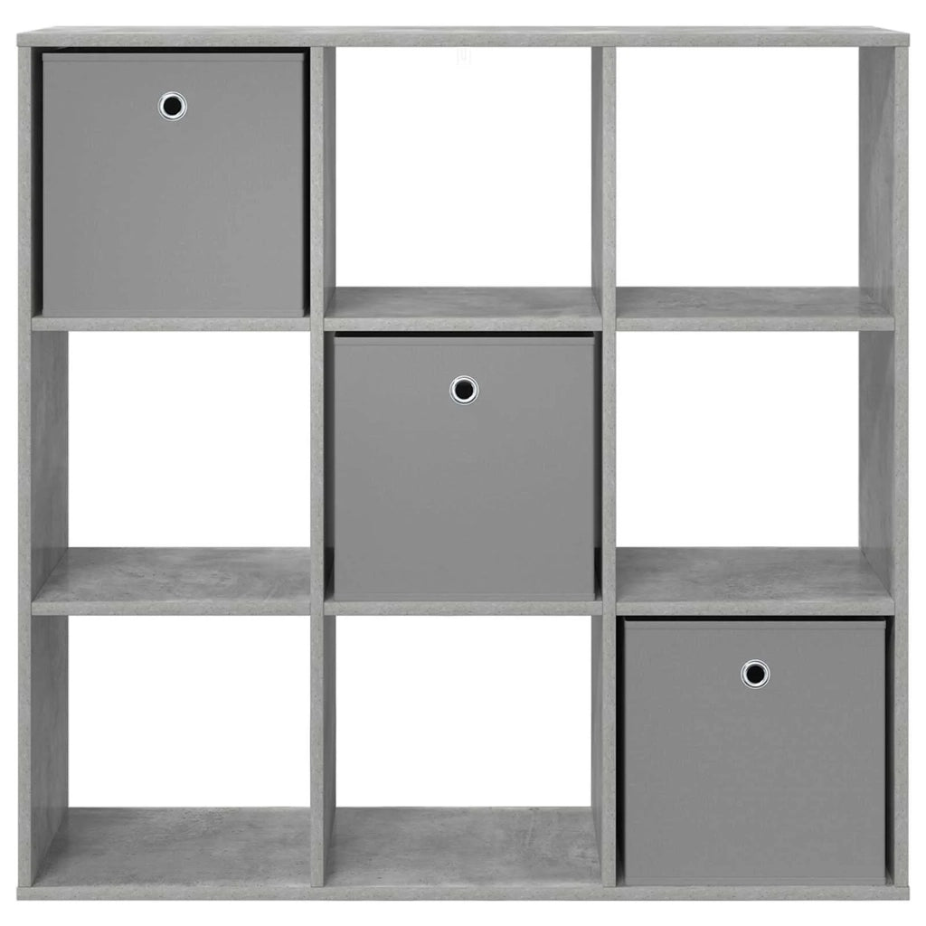 Credenza con cassetto Grigio cemento 102 x 31 x 99,5 cm 8000495