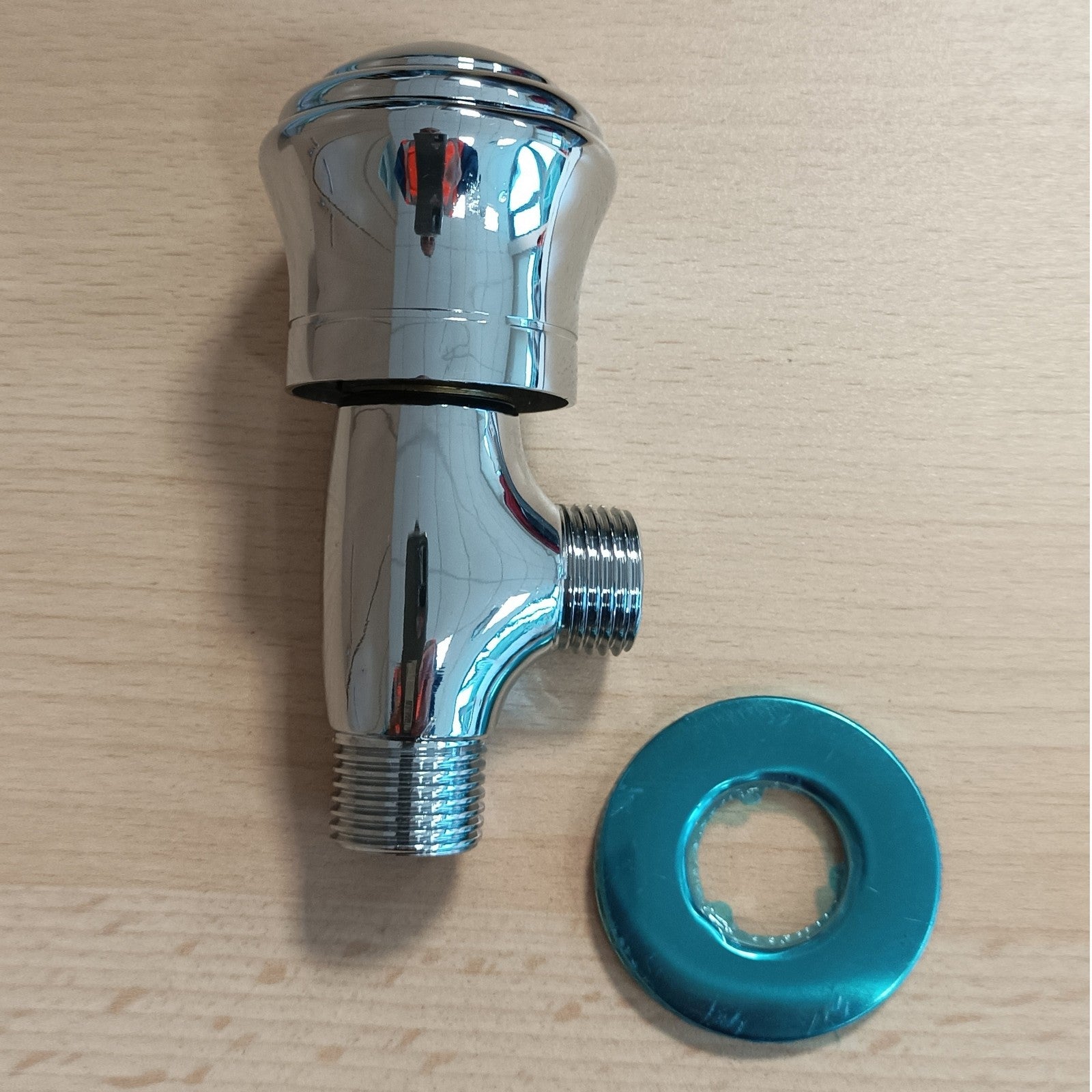 rubinetto per doccia in legno con pedana caraibi cod:ferx.603424