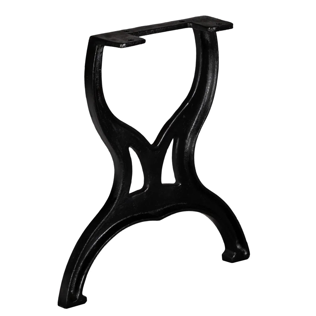 Gambe per Panca 2 pz a Forma di X in Ghisa 245434