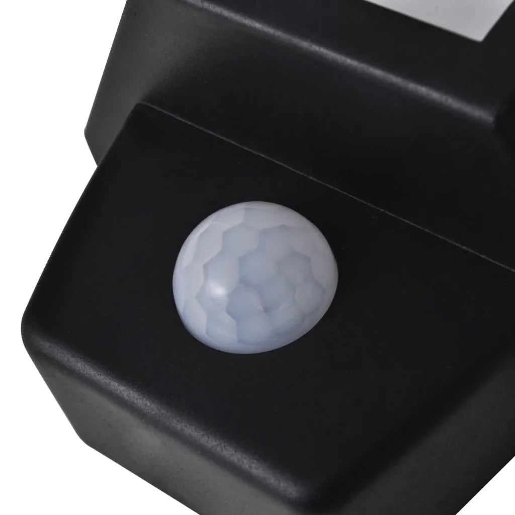 Lampada da parete da giardino solare con sensore di movimento 2 pezzi cod mxl 77771