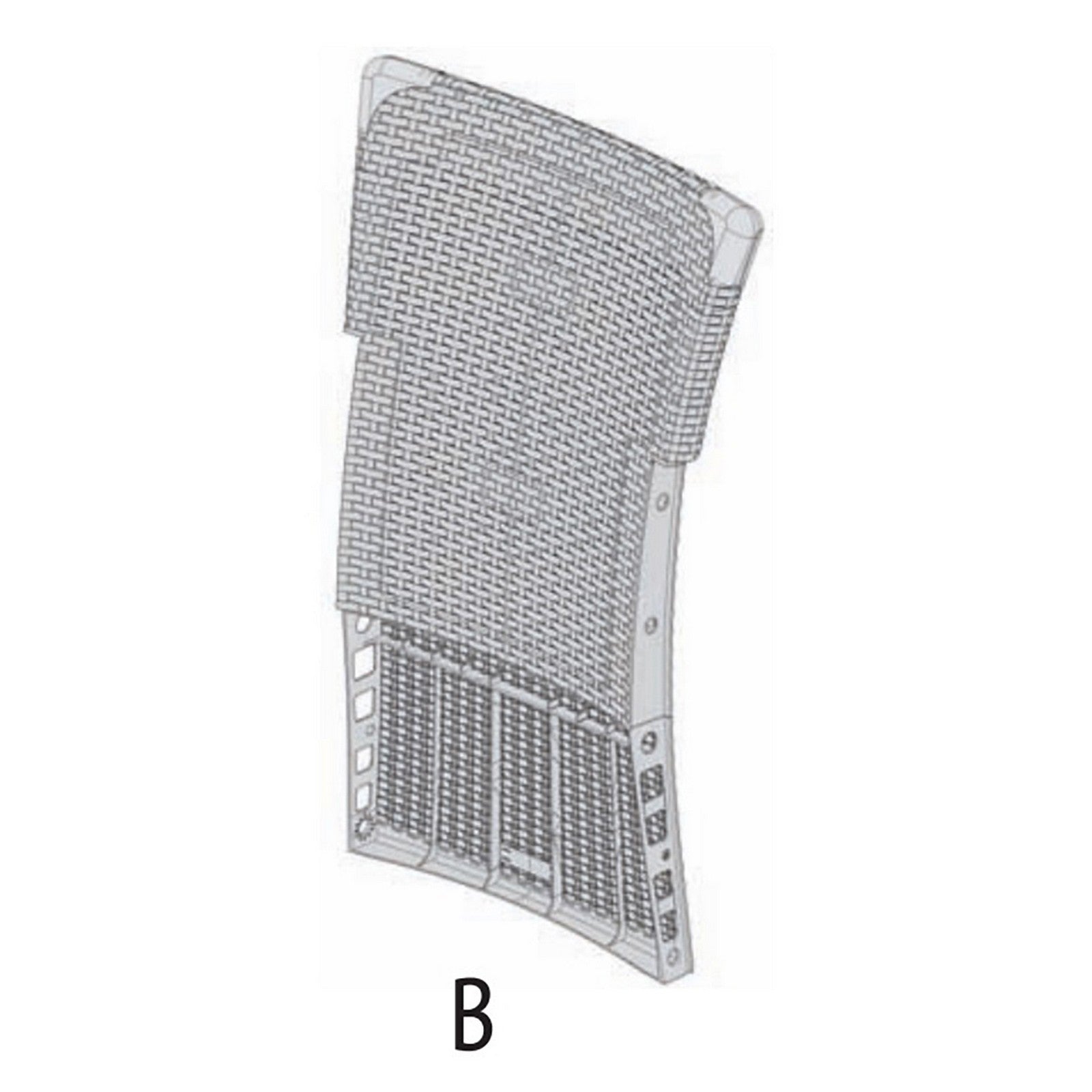 schienale b per allibert/keter set iowa balcony cappuccino cod:ferx.603493