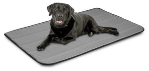 AIO FACTORY 100x70 cm Tappetino per cuccia per cani impermeabile grigio