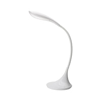 Lampada Da Scrivania Moderna Puddy Acrilico Bianco Led 4,5W 3000K