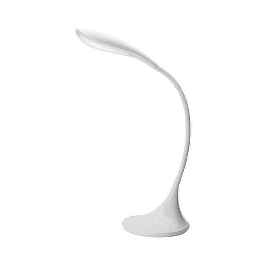 Lampada Da Scrivania Moderna Puddy Acrilico Bianco Led 4,5W 3000K
